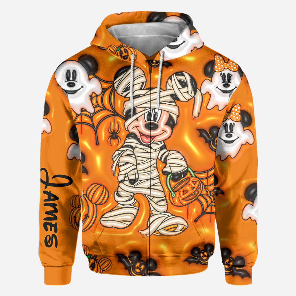 Personalized Halloween All-Over Shirt Custom Name Gift All Over Shirt GradoCreations
