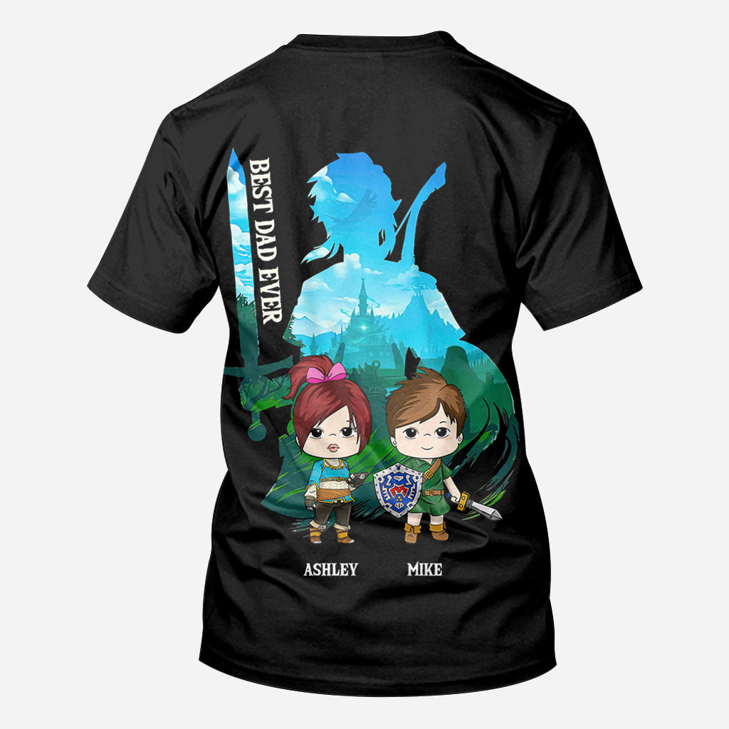 Personalized All Over Shirt The Legend of Dad/Mom Gift Idea All Over Shirt GradoCreations