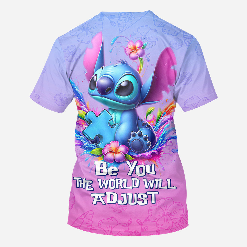 Personalized Autism Awareness All Over Shirt Custom Name Gift All Over Shirt GradoCreations