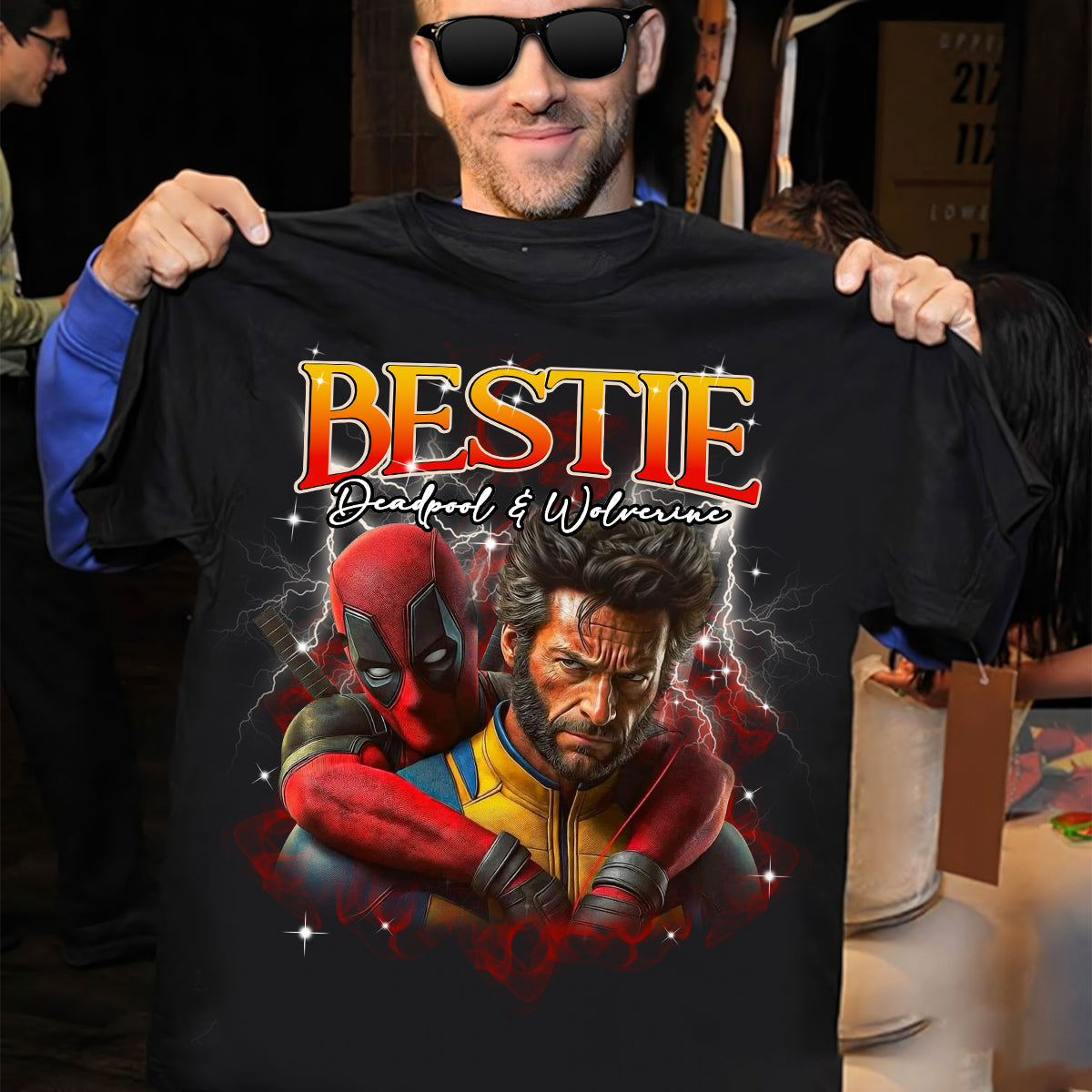 Personalized 90s Vintage Bootleg Tee Custom Bestie Shirt Gift T-shirt & Hoodie GradoCreations
