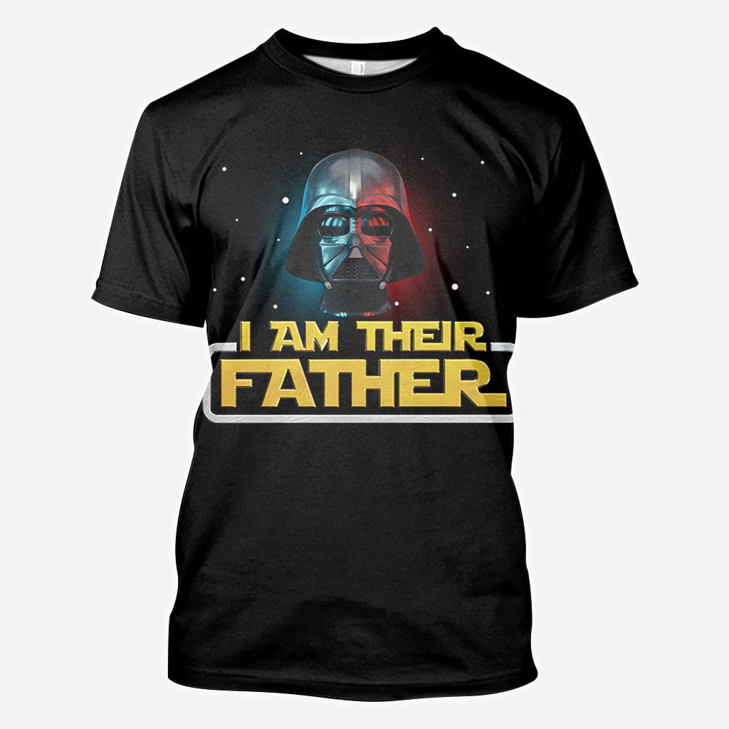Personalized I Am Your Father All Over Shirt Custom Names Gift for Dad All Over Shirt GradoCreations