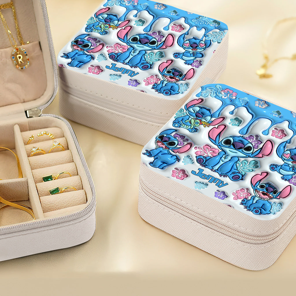Personalized Disney Ohana Jewelry Box Custom Name Gift for Mom Jewelry Box GradoCreations