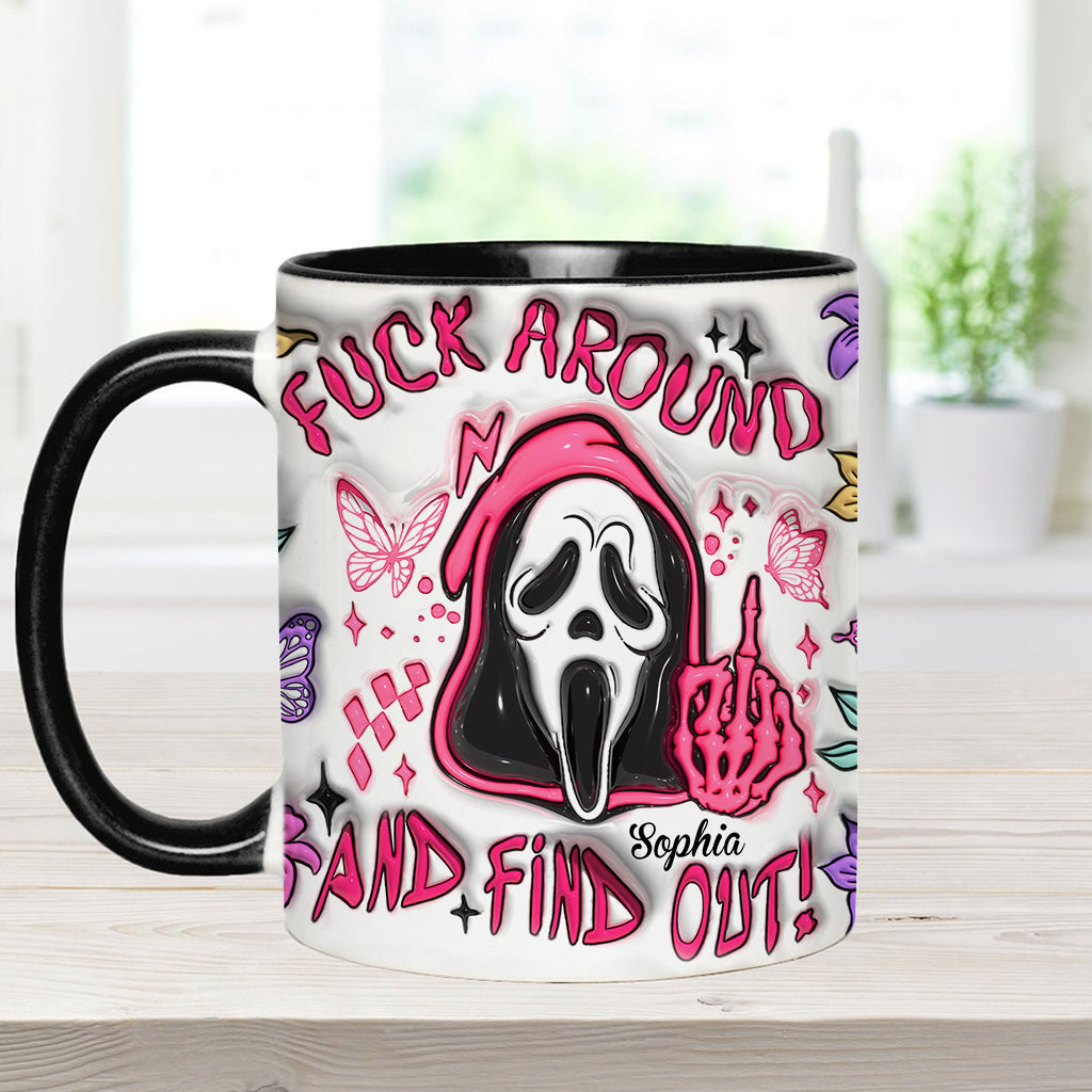 Personalized Funny Accent Mug Custom Name Gift for Friend Accent Mug GradoCreations