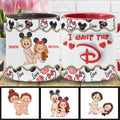 Personalized Accent Mug with Custom Name for Valentine's Day Gift Accent Mug GradoCreations