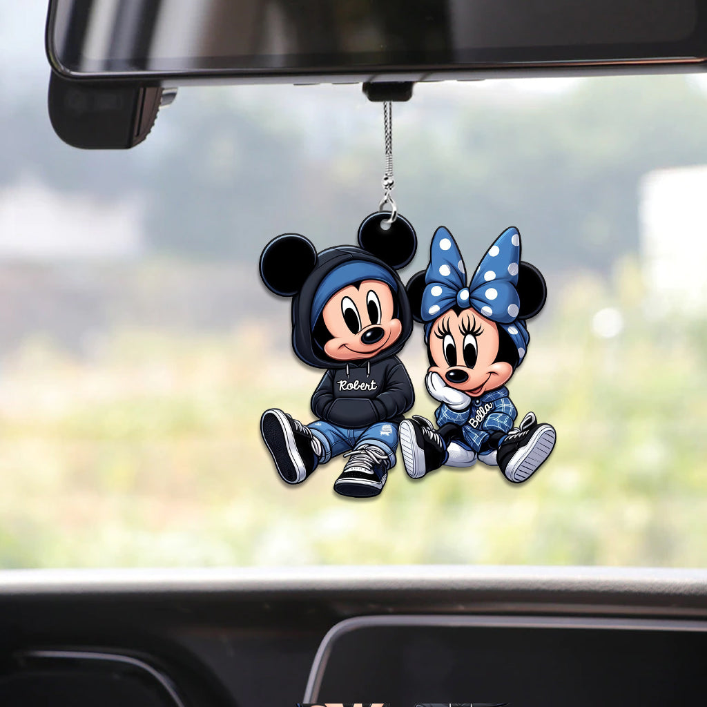 Personalized Chicano Chicana Car Ornament Custom Gift for Friends Car Ornament GradoCreations