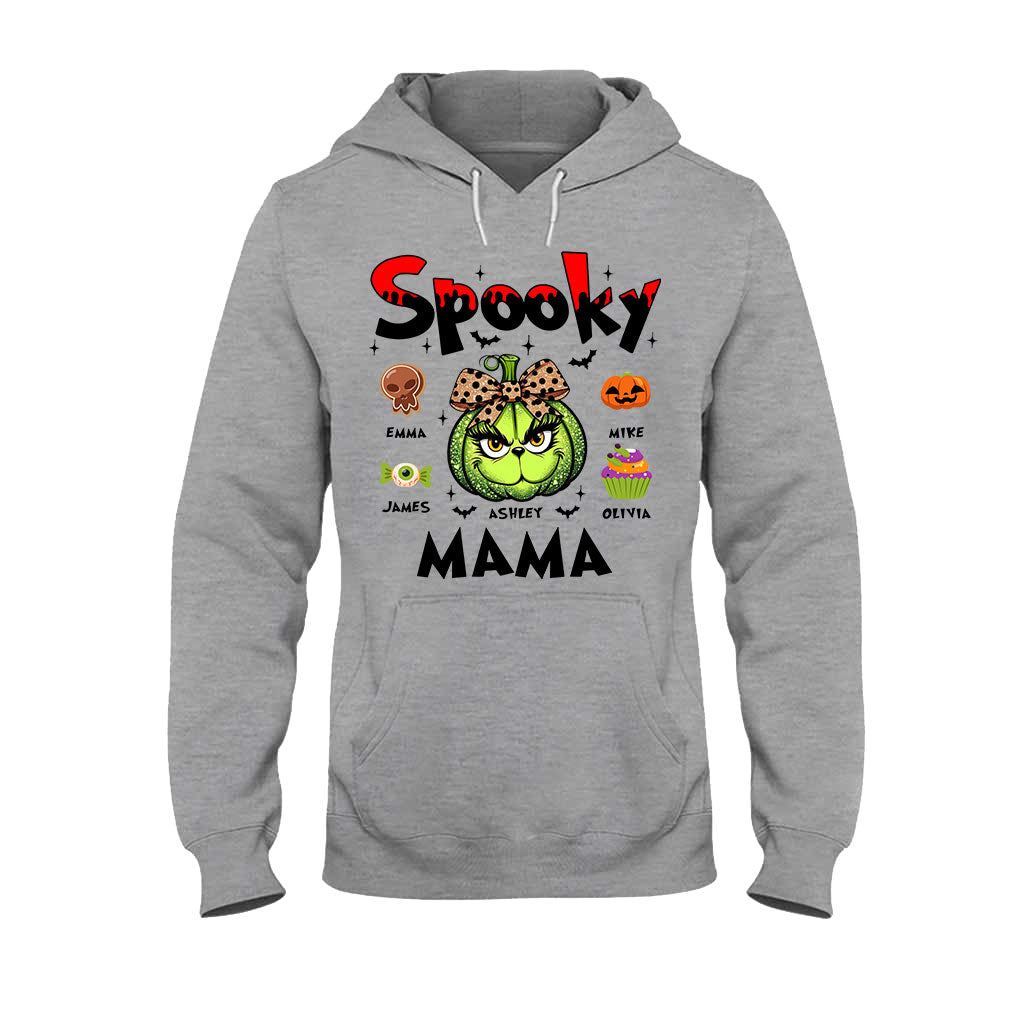 Personalized Spooky Mama T-shirt & Hoodie for Halloween Gift T-shirt & Hoodie GradoCreations