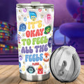 Personalized Stainless Steel Tumbler Custom Name Fun Gift Tumbler GradoCreations