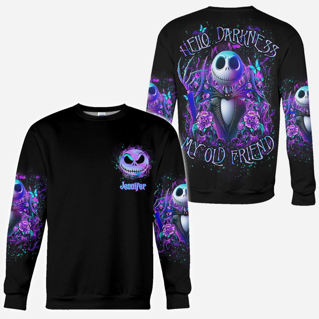 Personalized Nightmare All Over Shirt Custom Name Gift Halloween All Over Shirt GradoCreations
