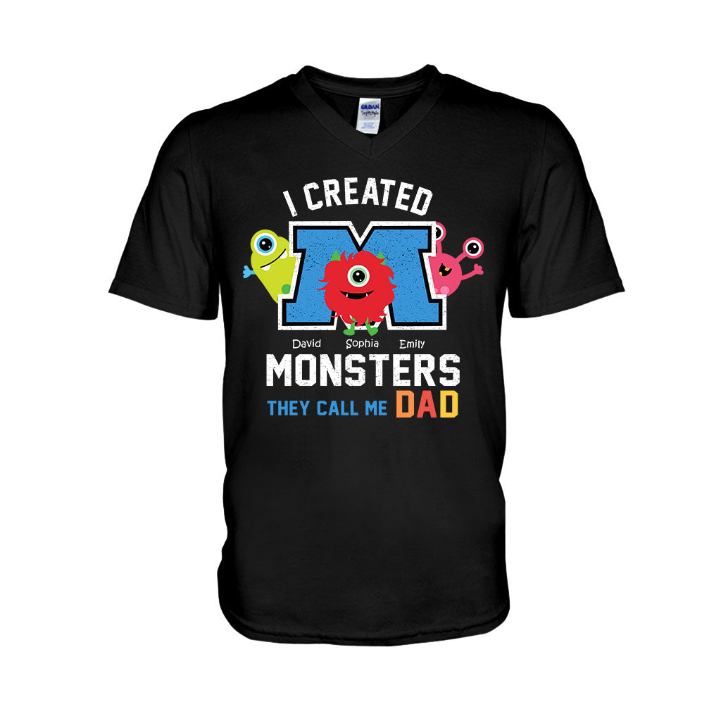 Personalized Father's Day T-shirt with Custom Names | Unique Dad Gift T-shirt & Hoodie GradoCreations