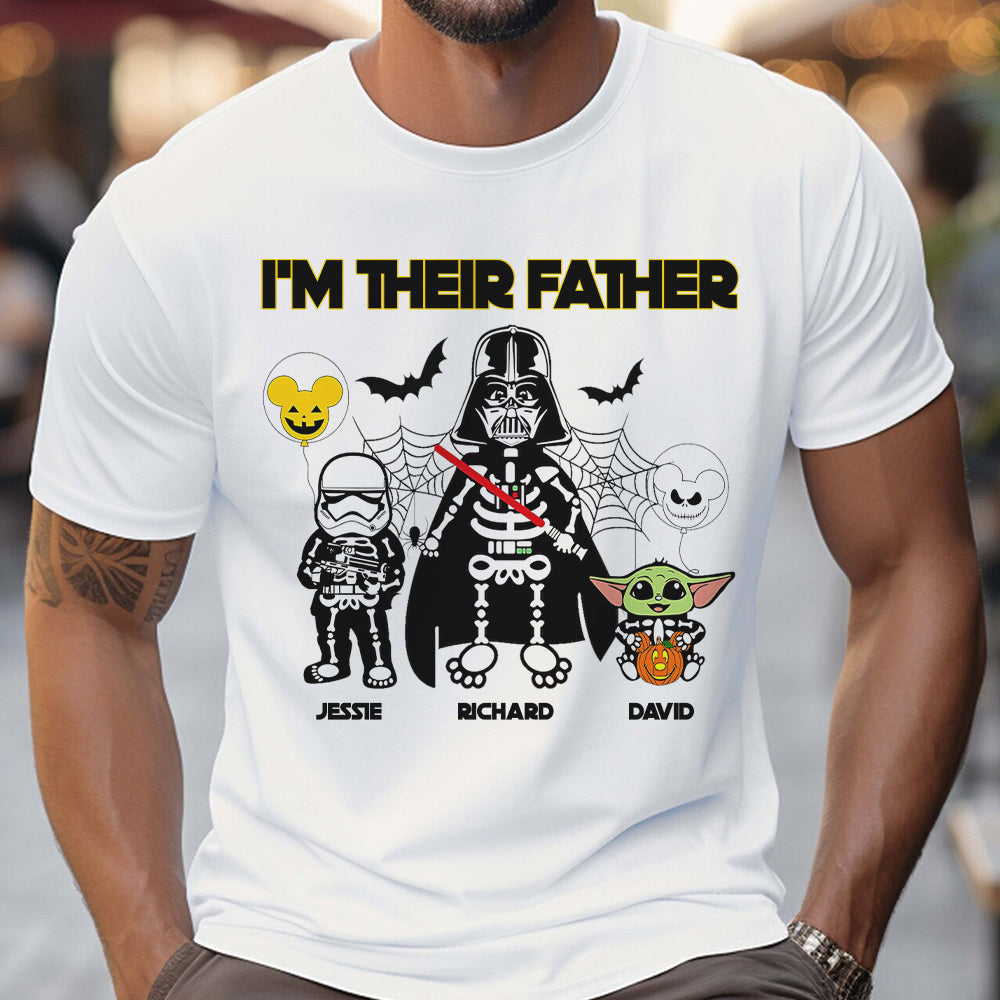 Personalized Halloween T-shirt & Hoodie I'm Their Father Gift T-shirt & Hoodie GradoCreations