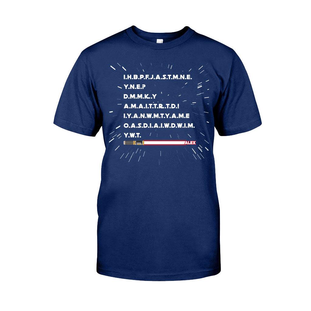 Personalized Star Wars Force T-shirt Hoodie Gift for Fans T-shirt & Hoodie GradoCreations