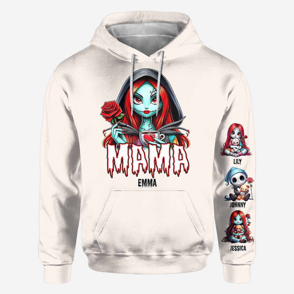 Personalized Nightmare Themed All-Over Shirt Gift for Mom All Over Shirt GradoCreations