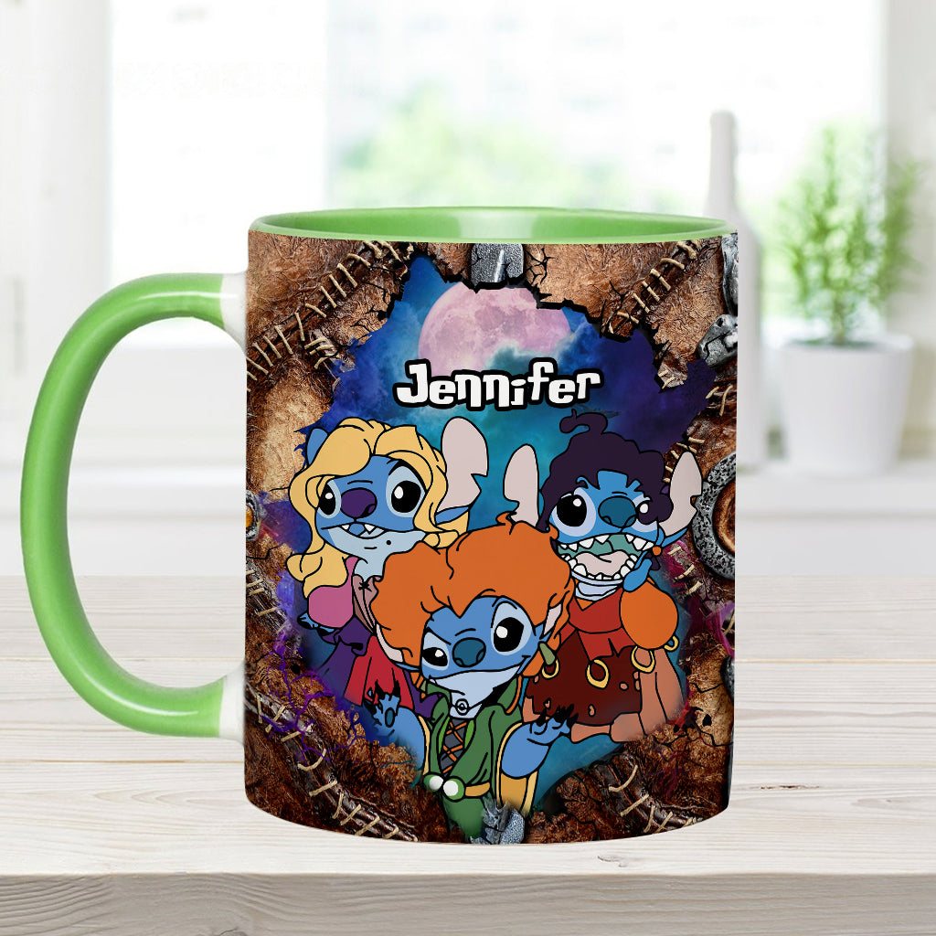 Personalized Hocus Pocus Accent Mug Custom Name Gift for Halloween Accent Mug GradoCreations