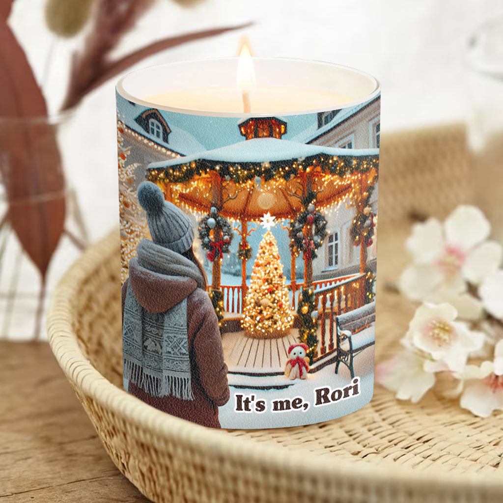 Personalized Scented Candle with Wooden Lid for Fans of Gilmore Girls Candle With Wooden Lid GradoCreations