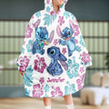 Personalized Ohana Blanket Hoodie Ultra-Soft Custom Gift for Kids Blanket Hoodie GradoCreations