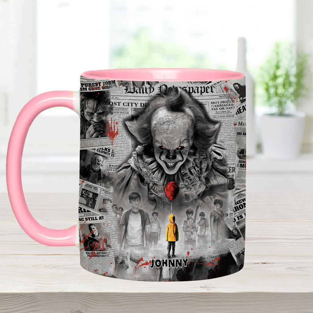 Personalized Horror Movie Accent Mug Custom Gift for Fans Accent Mug GradoCreations
