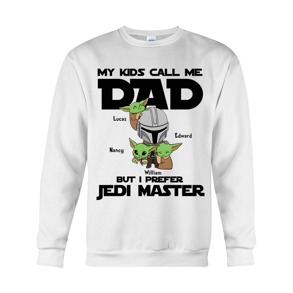 Personalized Jedi Master T-shirt & Hoodie Gift for Dad T-shirt & Hoodie GradoCreations