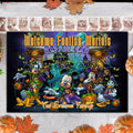 Personalized Welcome Foolish Mortals Doormat for Halloween Housewarming Doormat GradoCreations