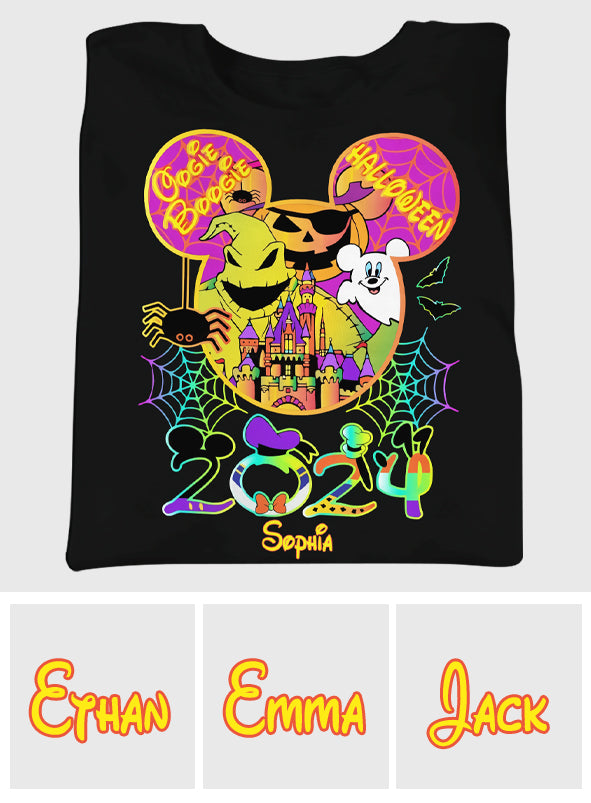 Personalized Halloween Mouse T-Shirt & Hoodie Custom Name Gift T-shirt & Hoodie GradoCreations
