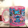 Personalized Ohana Accent Mug Christmas Gift for Mom Accent Mug GradoCreations