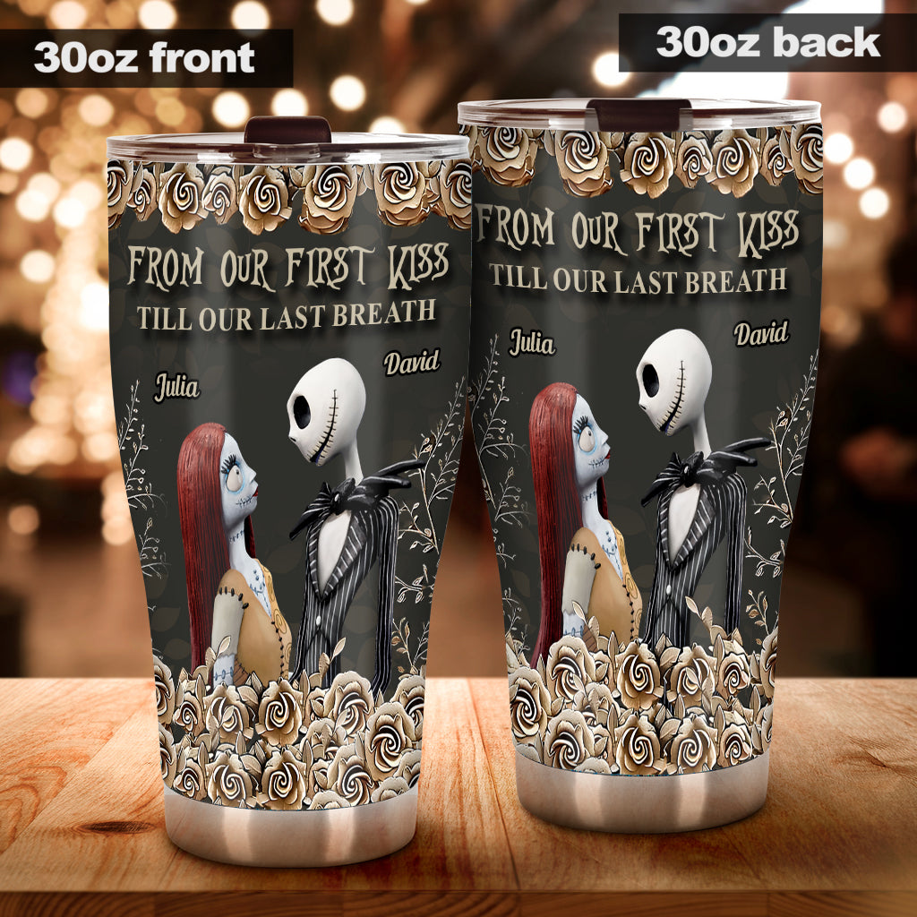 Personalized Nightmare Tumbler Custom Name Gift for Couples Tumbler GradoCreations