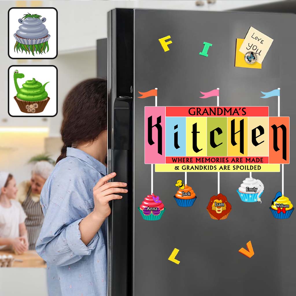 Personalized Grandma's Kitchen Mouse Decal Die Cut Gift Decal Die Cut GradoCreations
