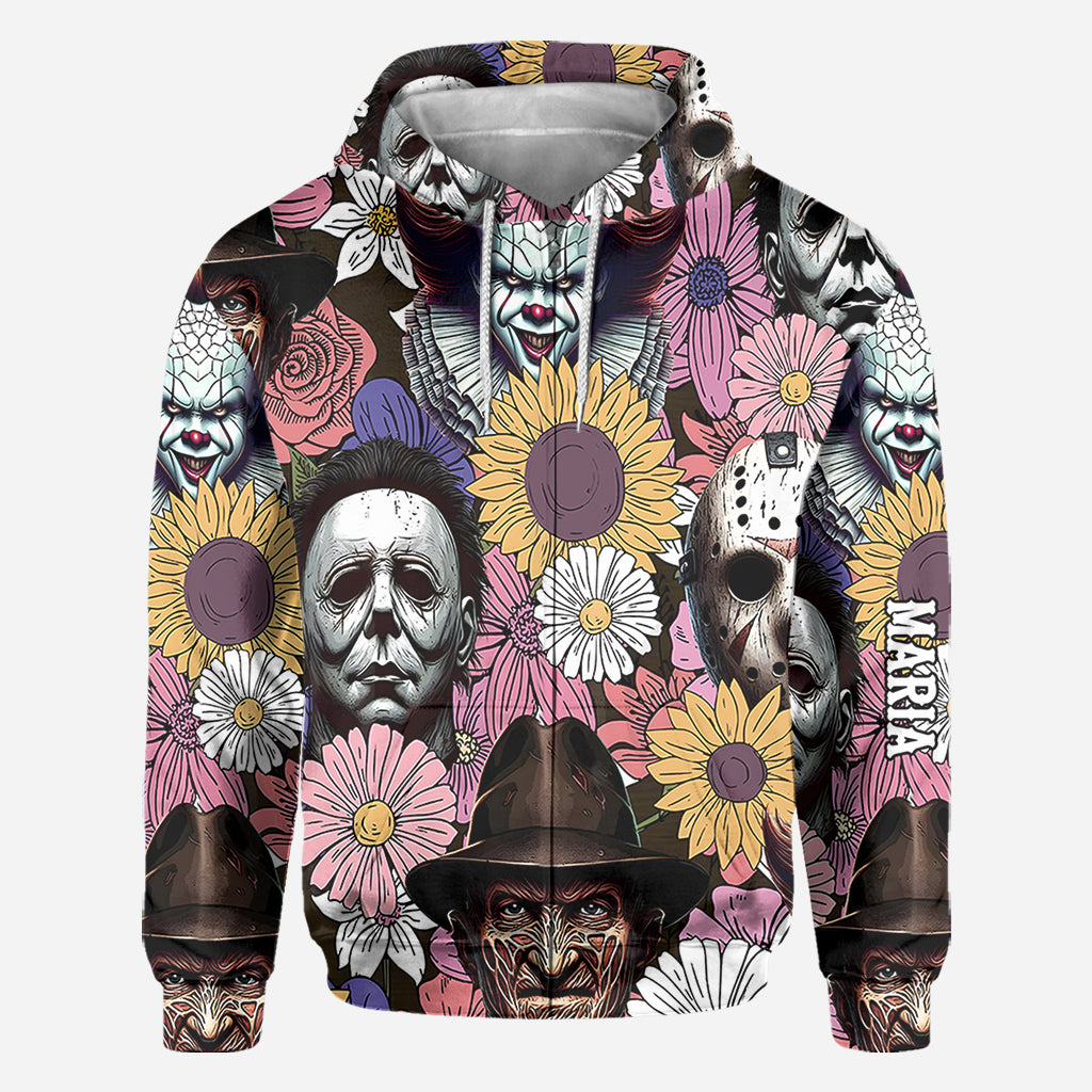 Personalized Horror Themed All Over Shirt Custom Design Gift All Over Shirt GradoCreations