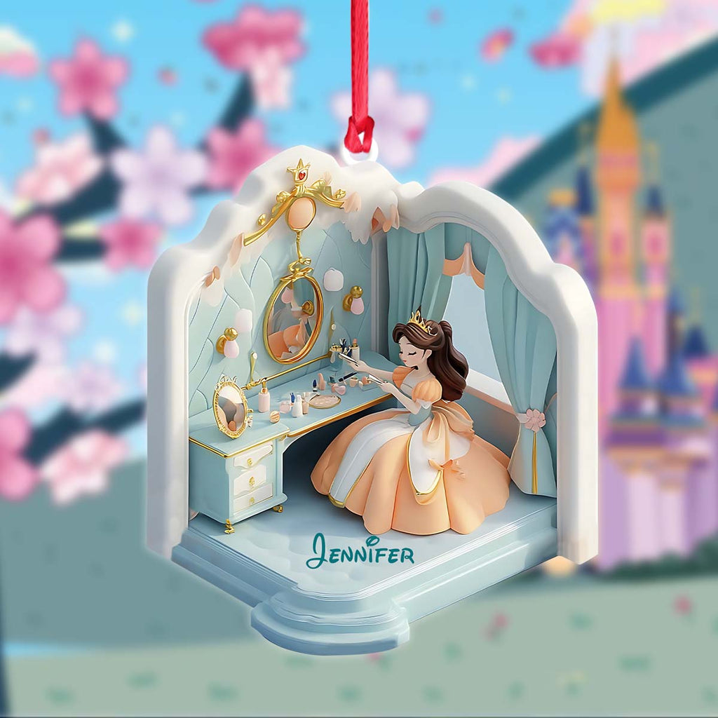 Personalized Mouse Ornament Custom Name Gift for Christmas Ornament GradoCreations