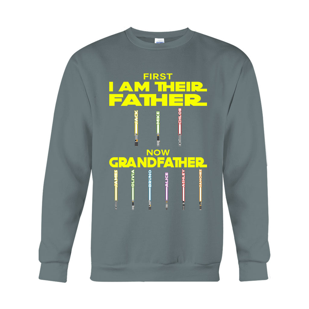 Personalized Star Wars Father Grandfather T-Shirt & Hoodie Gift T-shirt & Hoodie GradoCreations