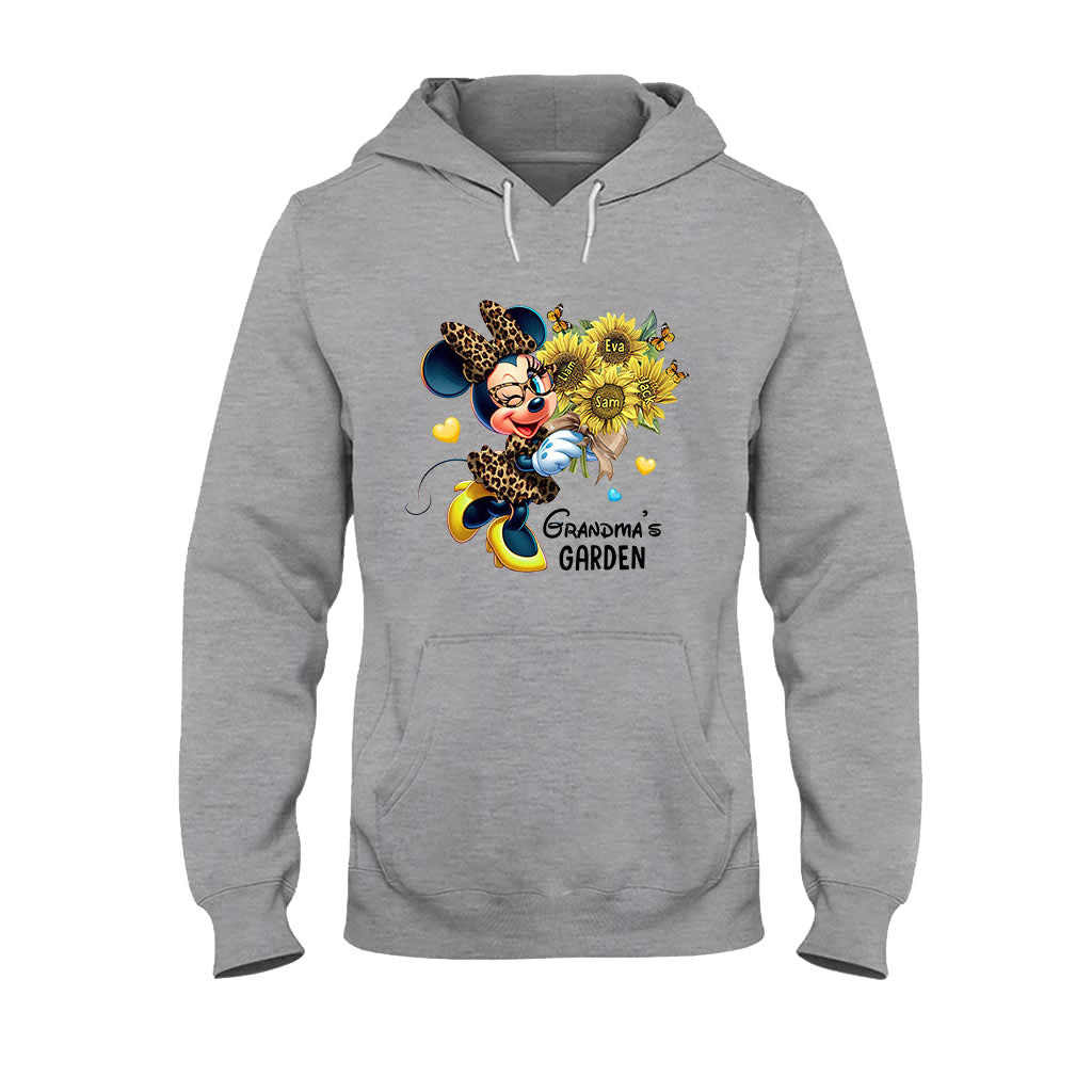 Personalized Grandma's Garden T-shirt & Hoodie with Custom Names Gift T-shirt & Hoodie GradoCreations