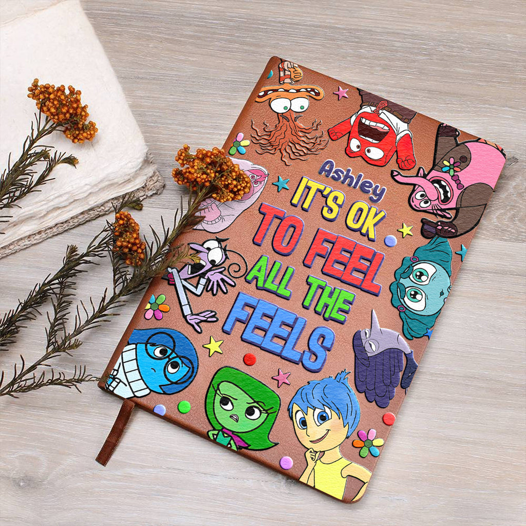 Personalized Leather Journal Custom Name Gift for Graduation Leather Journal GradoCreations
