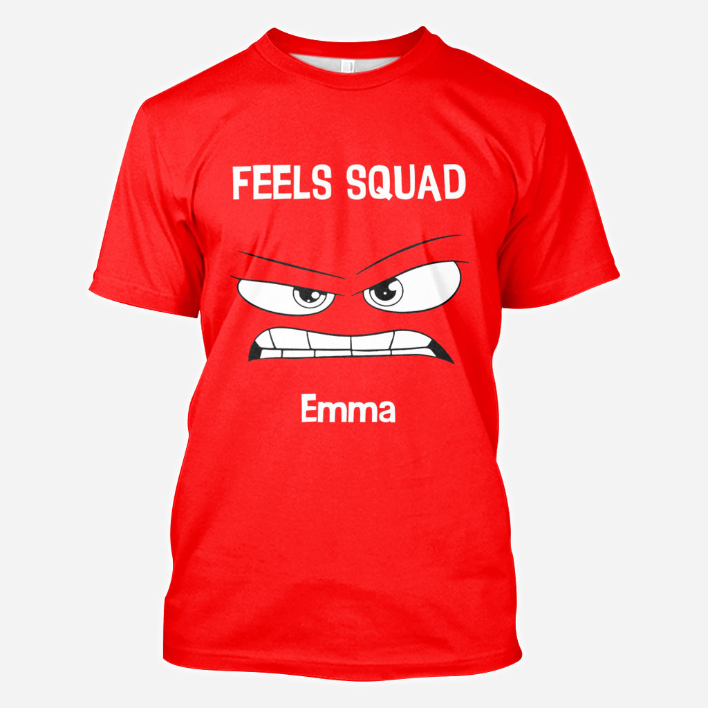 Personalized All Over Print Shirt with Custom Name for Friends All Over Shirt GradoCreations
