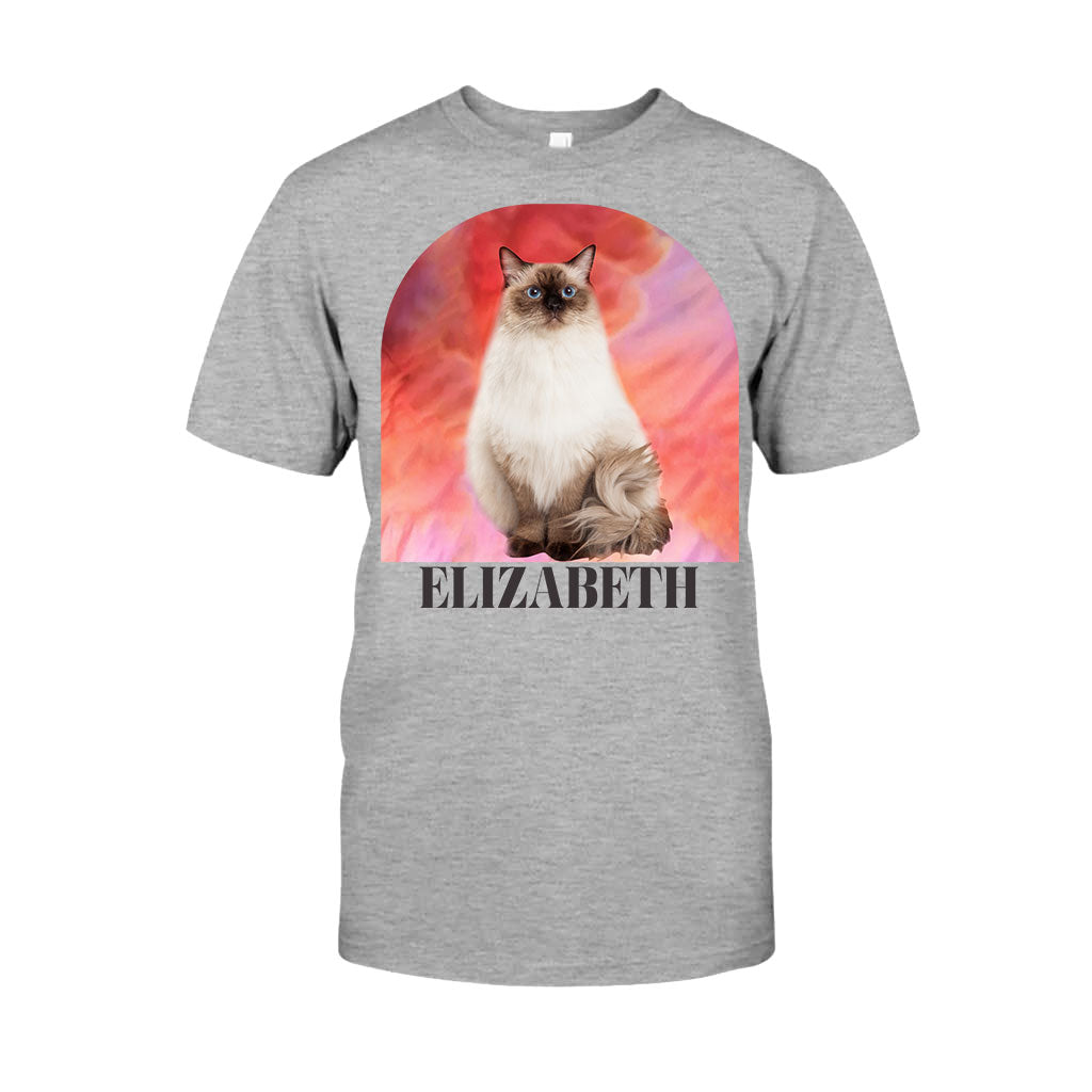 Personalized Cat T-Shirt & Hoodie Custom Name Gift for Cat Lovers T-shirt & Hoodie GradoCreations