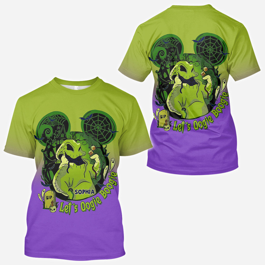 Personalized Oogie Boogie All Over Shirt Custom Name Gift All Over Shirt GradoCreations