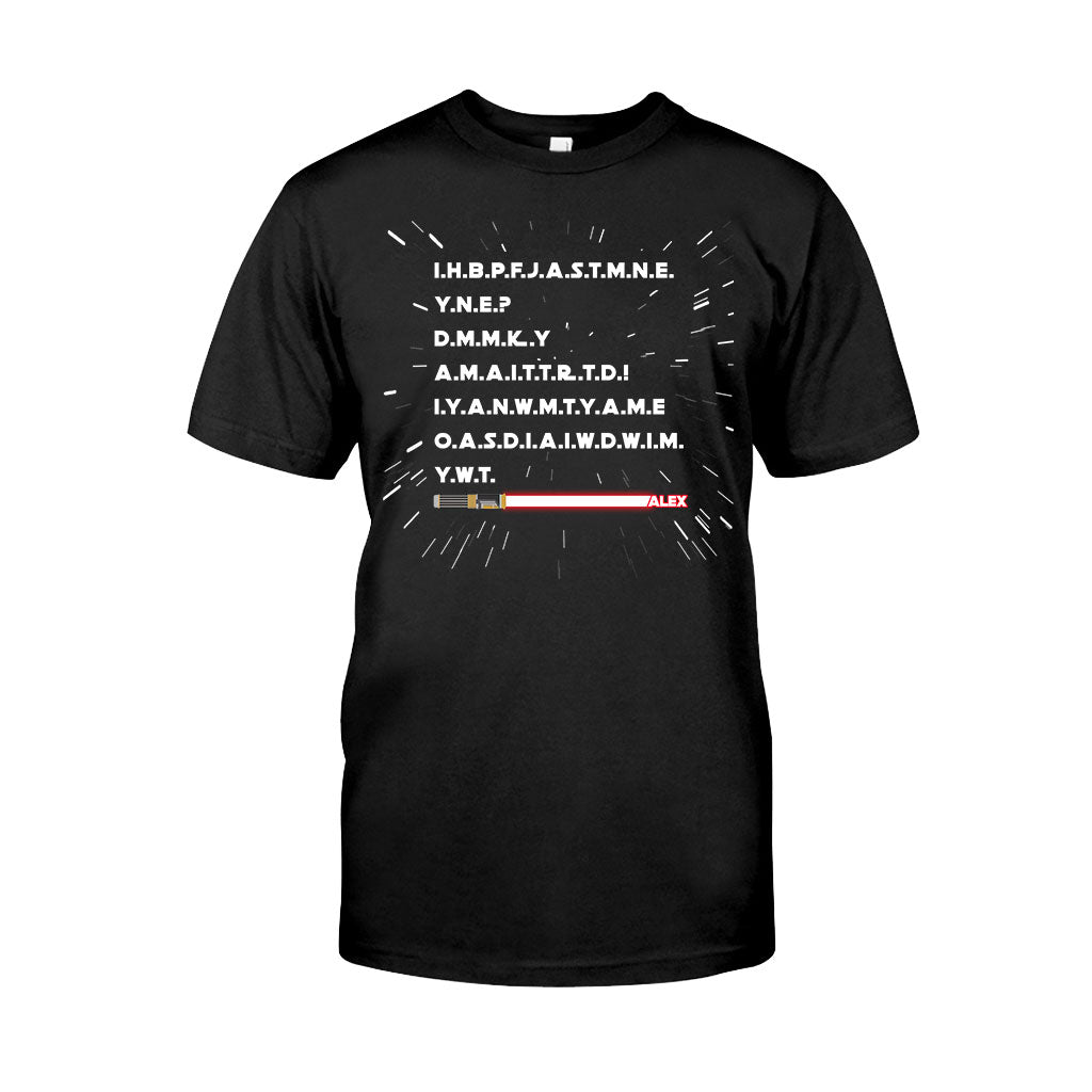 Personalized Star Wars Force T-shirt Hoodie Gift for Fans T-shirt & Hoodie GradoCreations