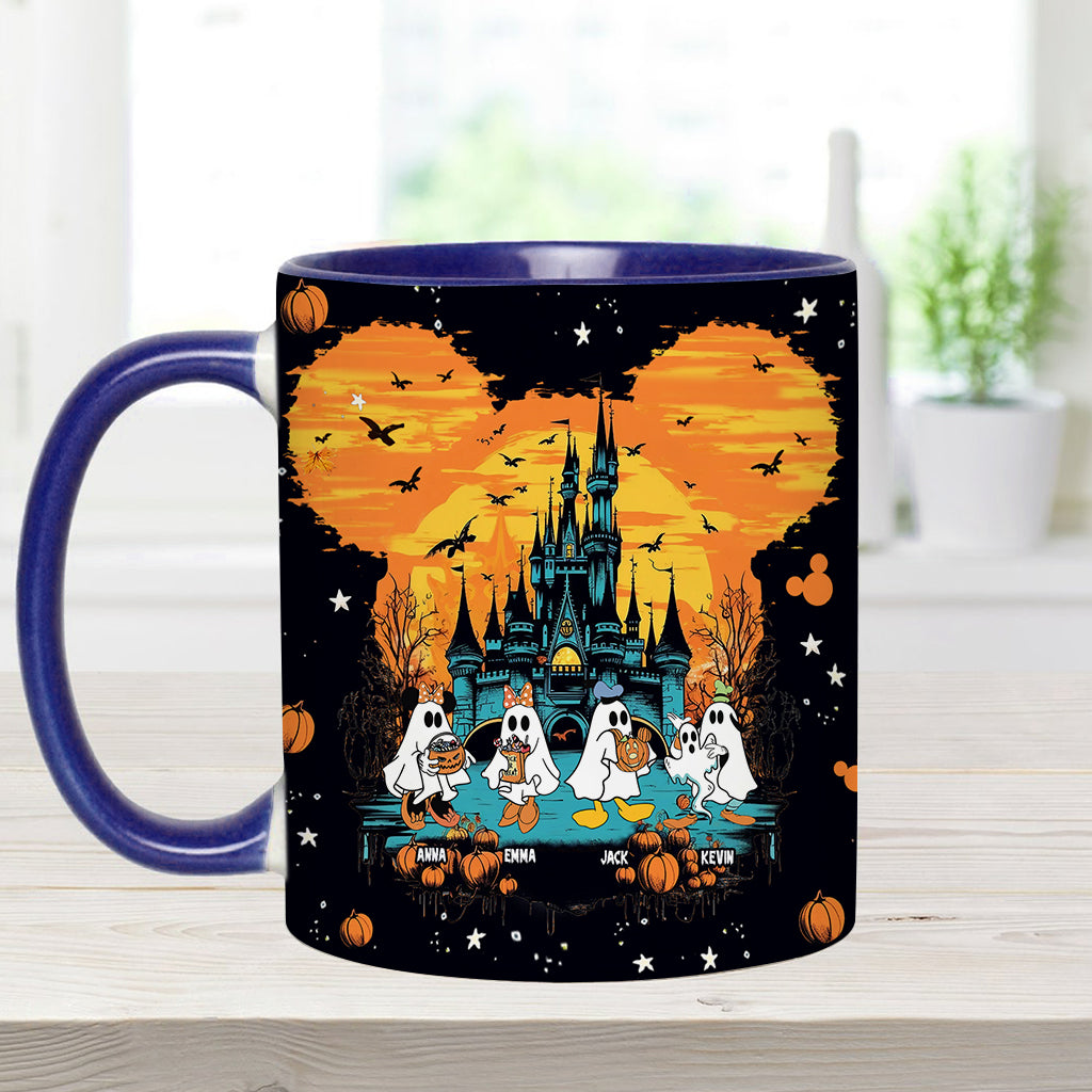 Personalized Halloween Mug for Grandma Custom Name Boo Crew Gift Accent Mug GradoCreations