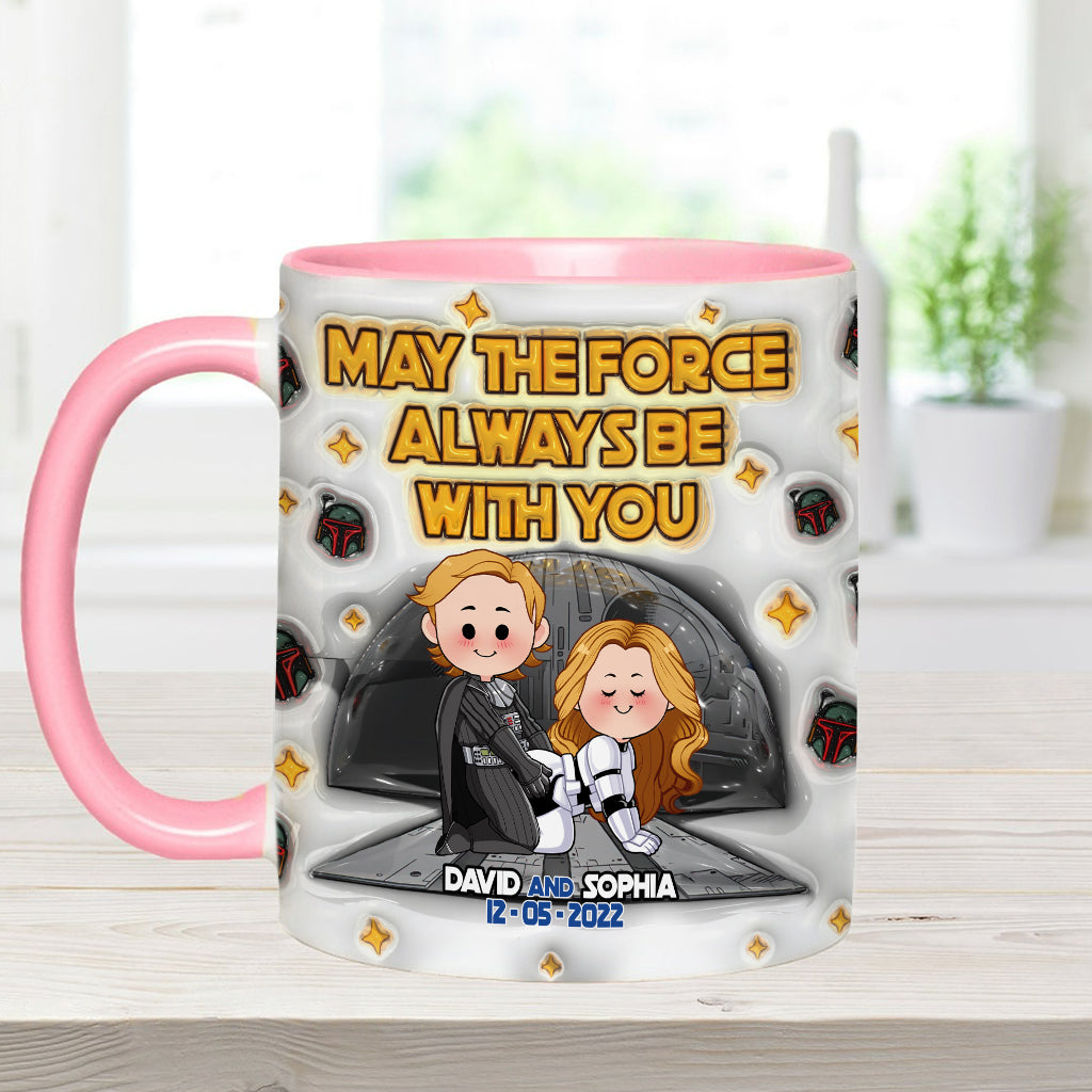 Personalized Star Wars Accent Mug Custom Name Gift for Fans Accent Mug GradoCreations