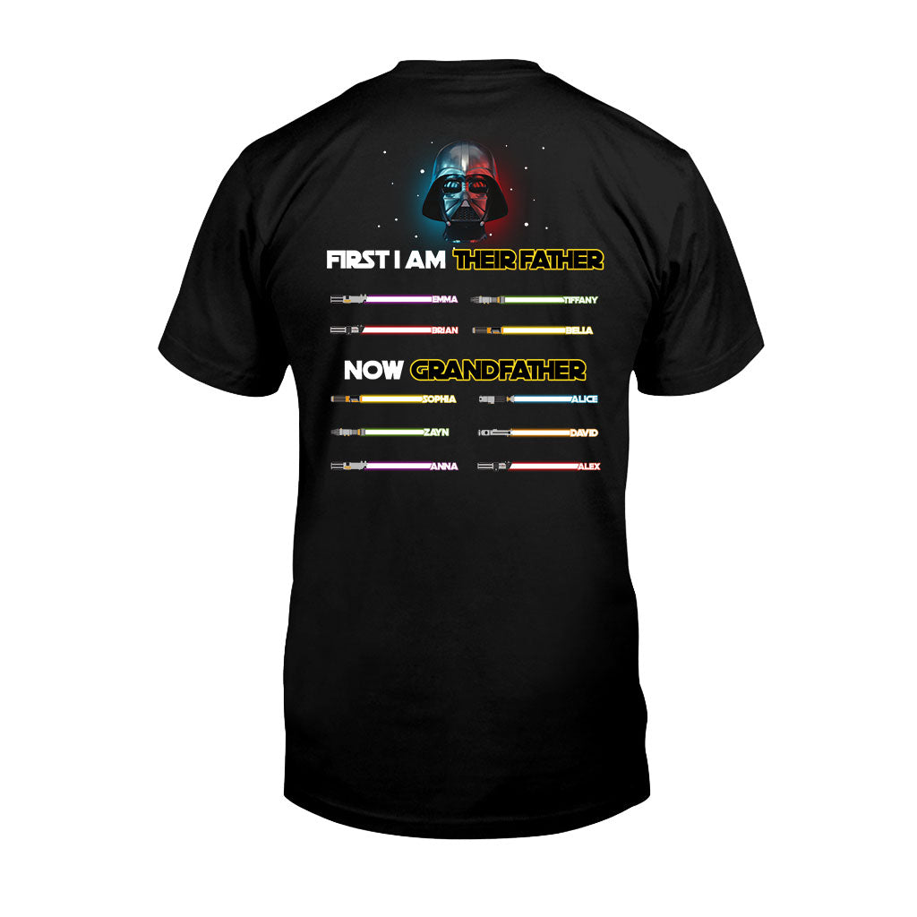 Personalized Darth Vader T-shirt and Hoodie for Grandfather's Day T-shirt And Hoodie GradoCreations