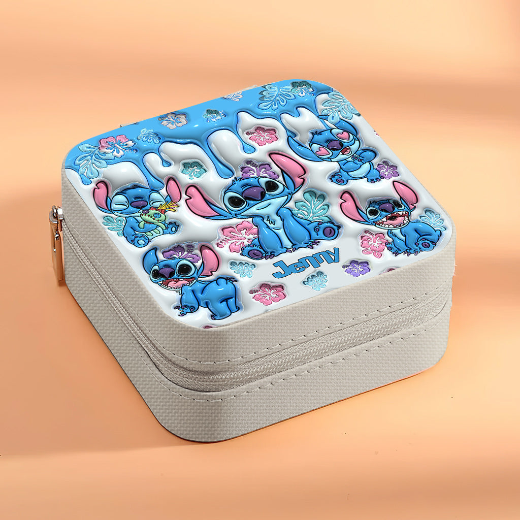 Personalized Disney Ohana Jewelry Box Custom Name Gift for Mom Jewelry Box GradoCreations