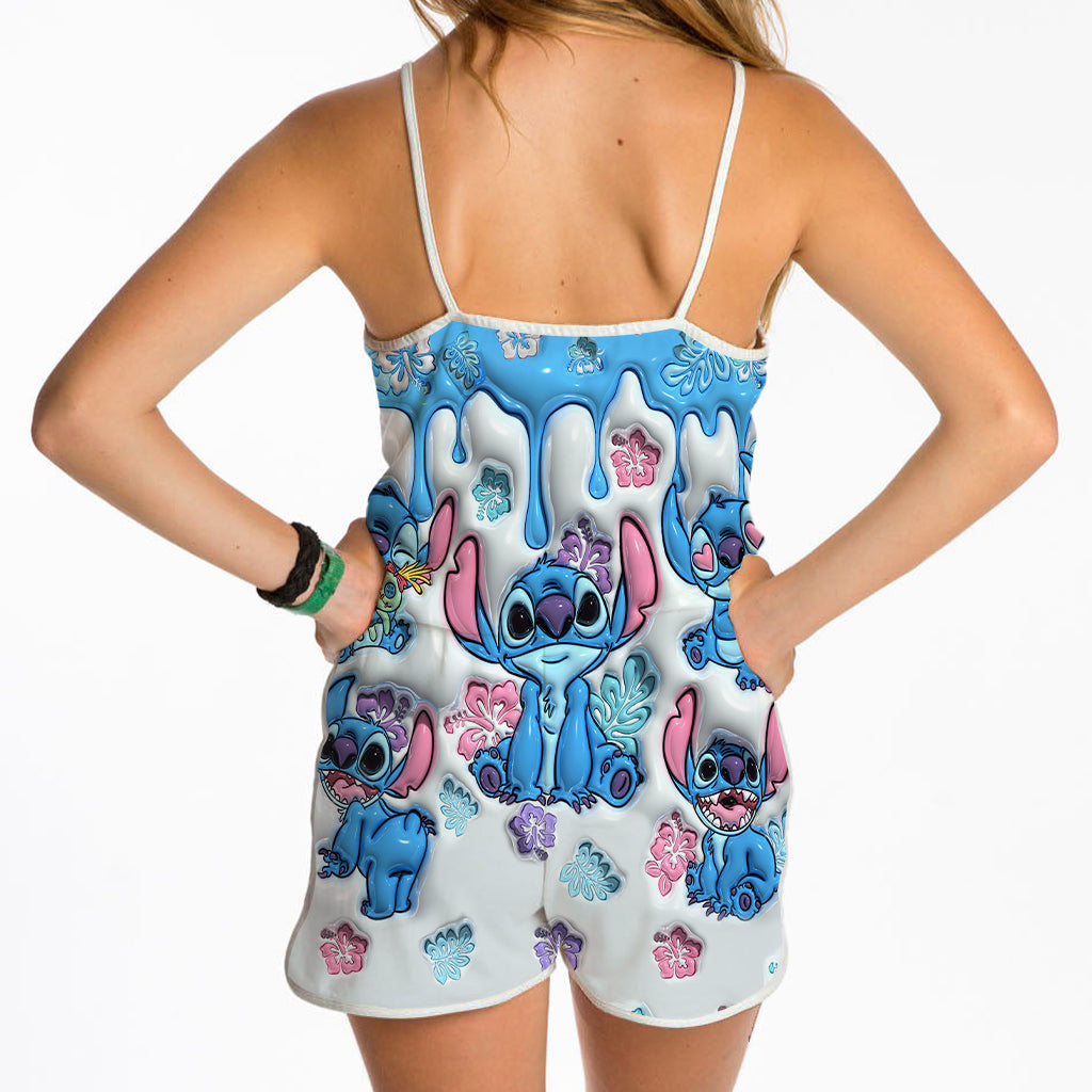 Personalized Ohana Romper with Custom Name for Kids Romper GradoCreations