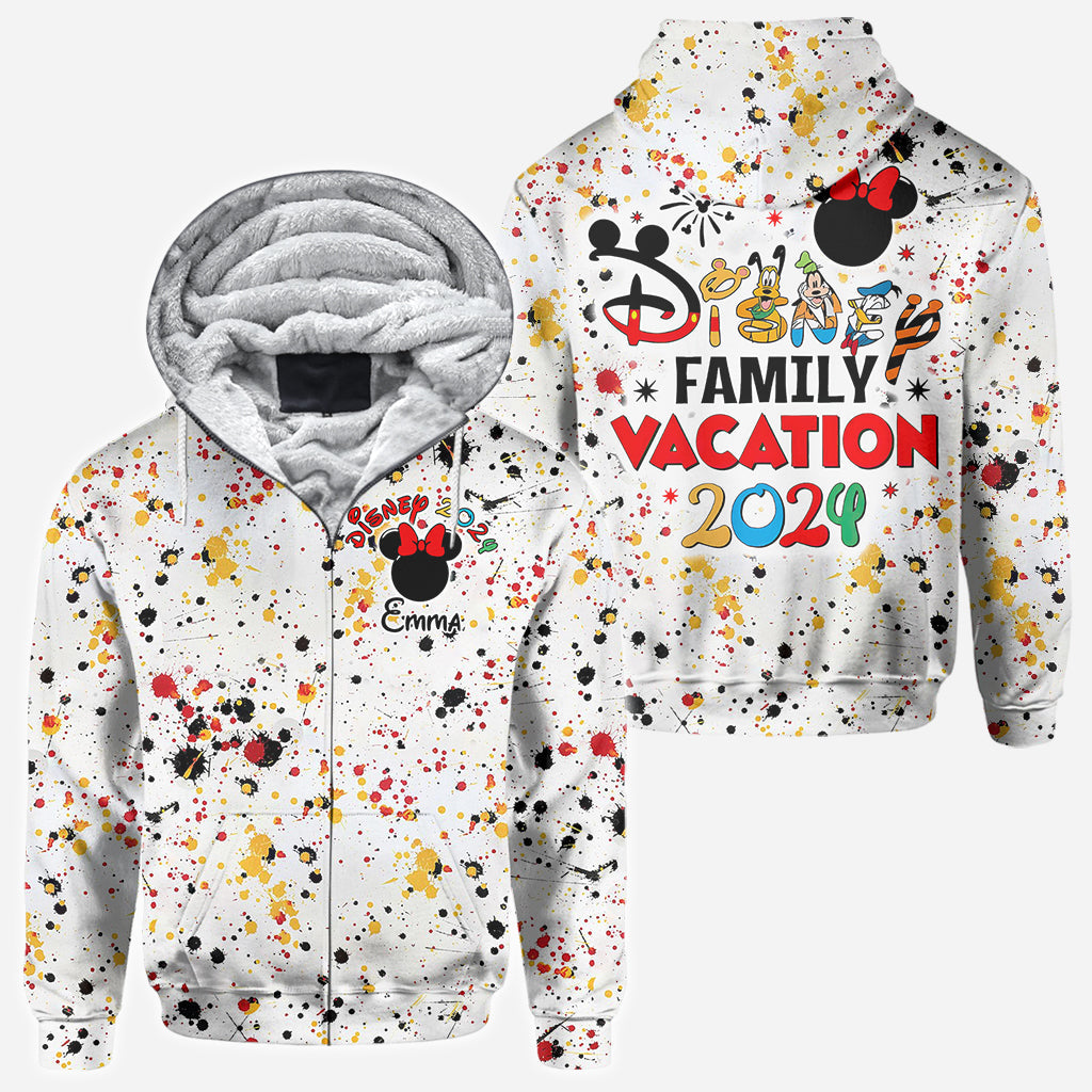 Personalized Disney Family Vacation All Over Shirt for Kids All Over Shirt GradoCreations