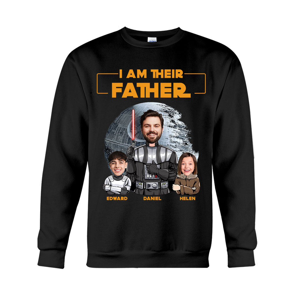 Custom I Am Their Father T-shirt & Hoodie Gift for Dad T-shirt & Hoodie GradoCreations