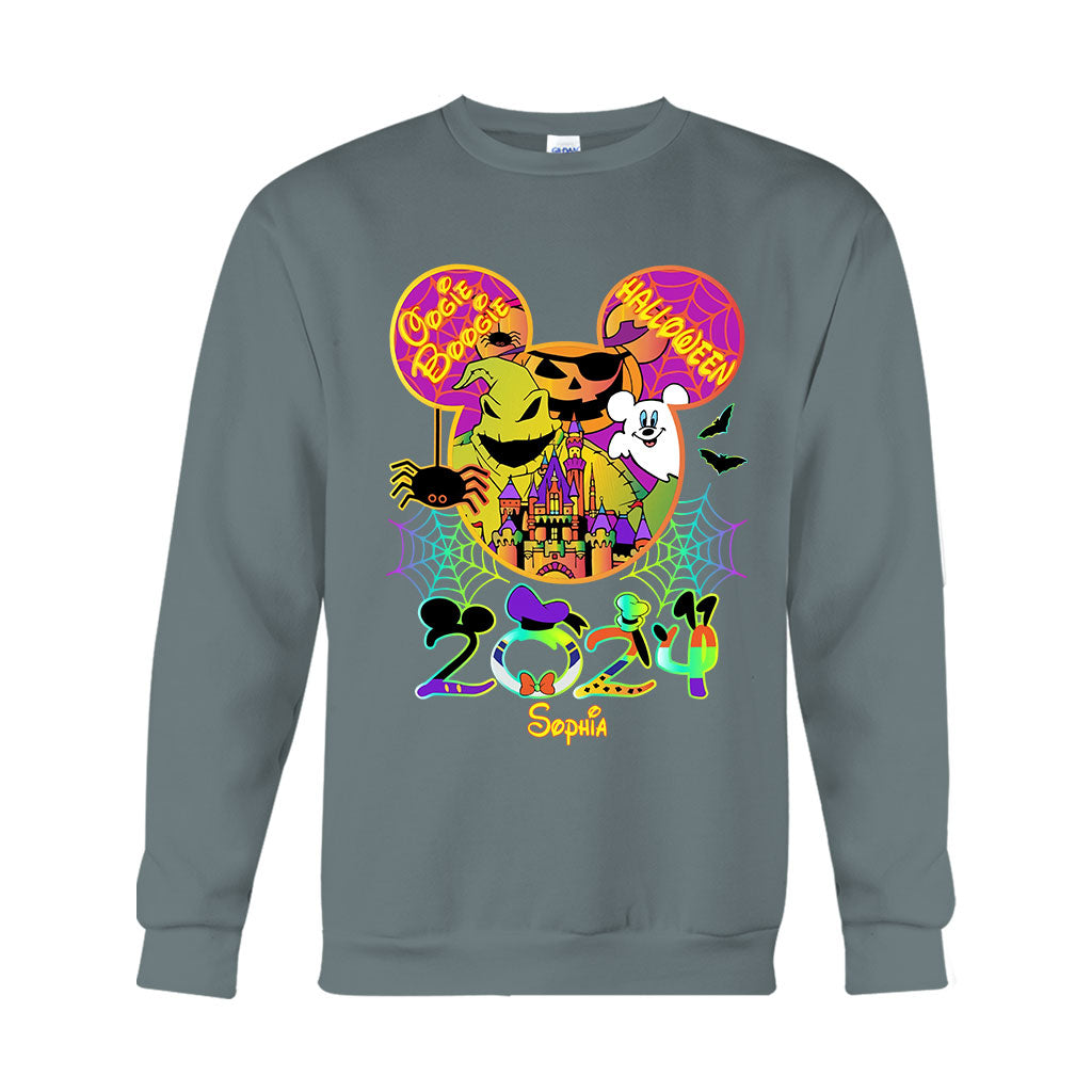 Personalized Halloween Mouse T-Shirt & Hoodie Custom Name Gift T-shirt & Hoodie GradoCreations