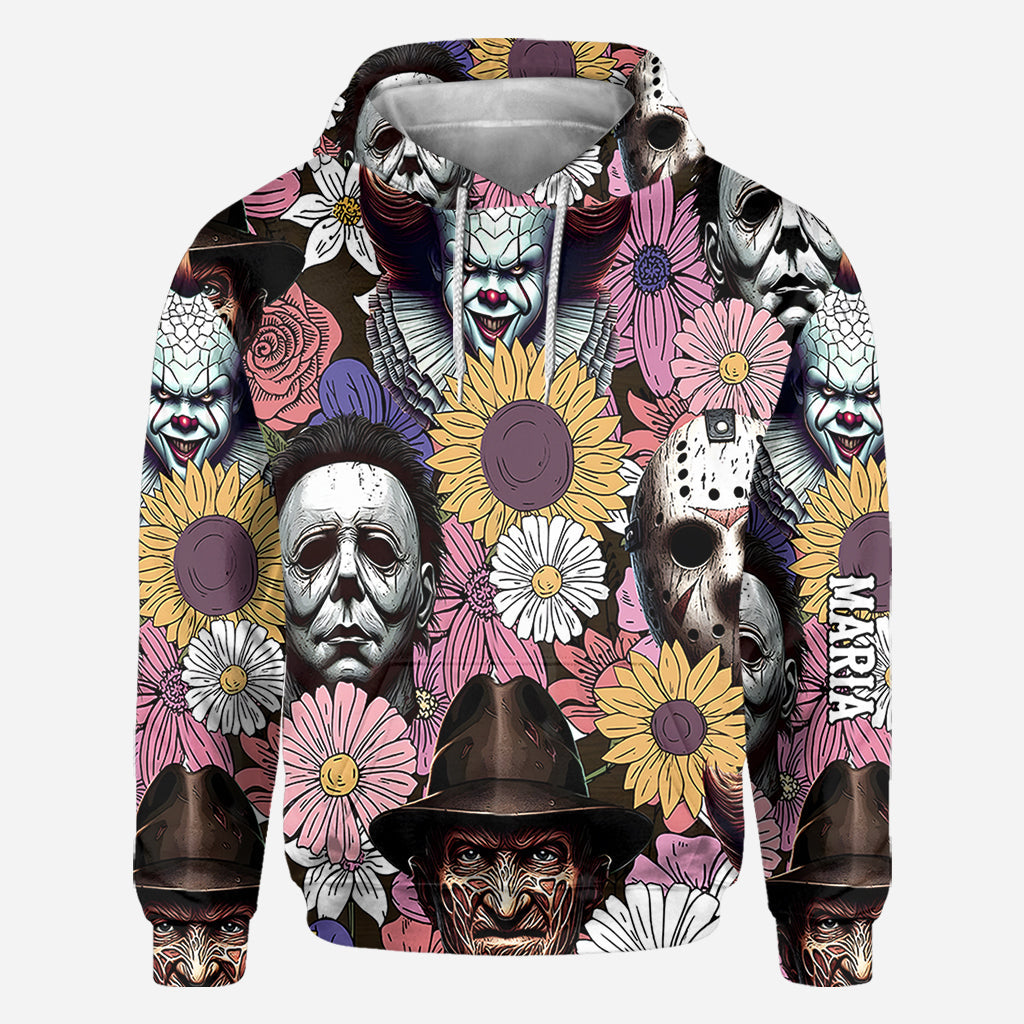 Personalized Horror Themed All Over Shirt Custom Design Gift All Over Shirt GradoCreations