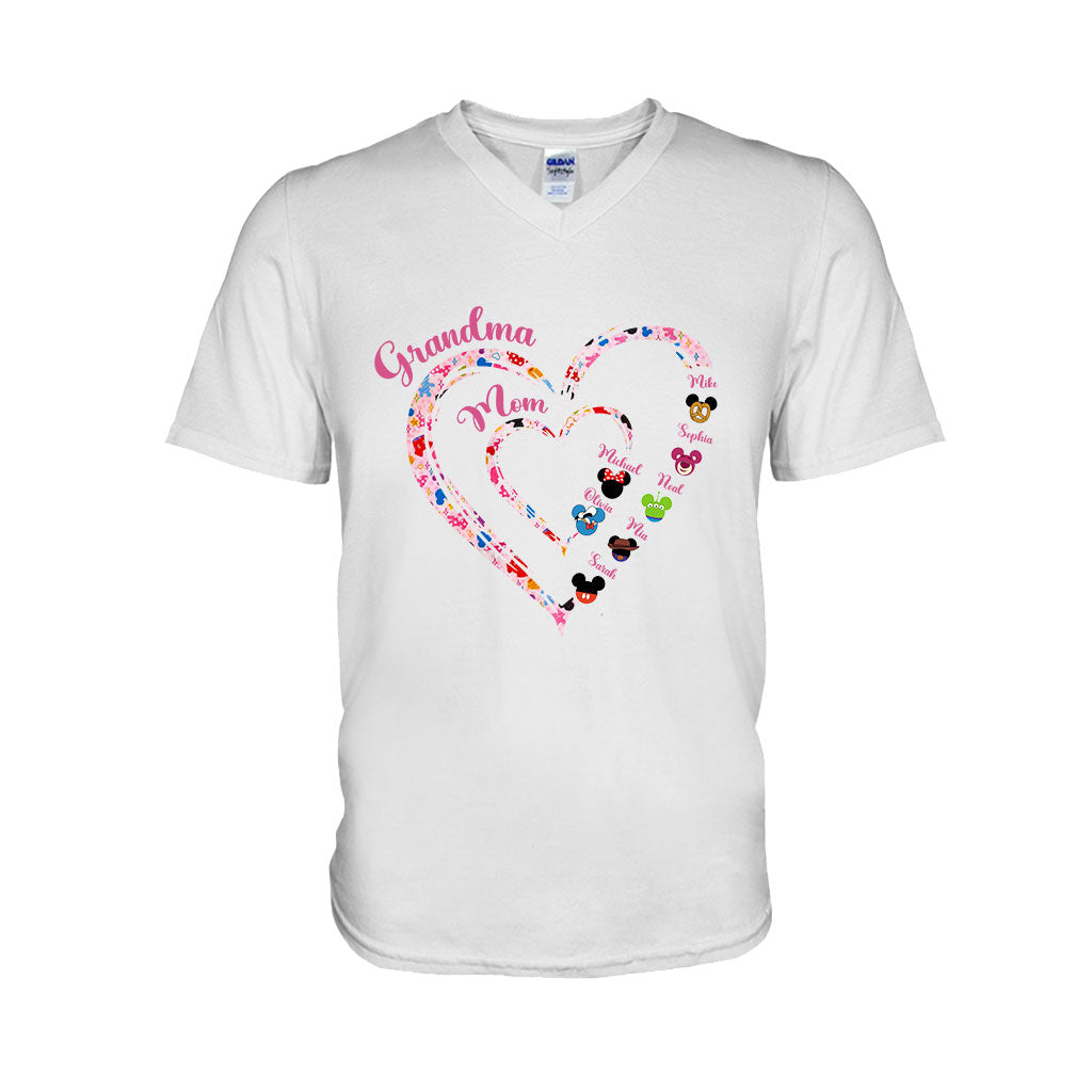 Personalized Grandma Mouse T-shirt & Hoodie Gift for Mother's Day T-shirt & Hoodie GradoCreations