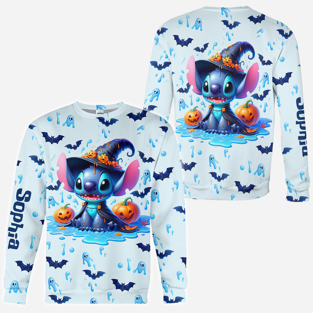Personalized Halloween Ohana All Over Shirt Gift for Family All Over Shirt GradoCreations