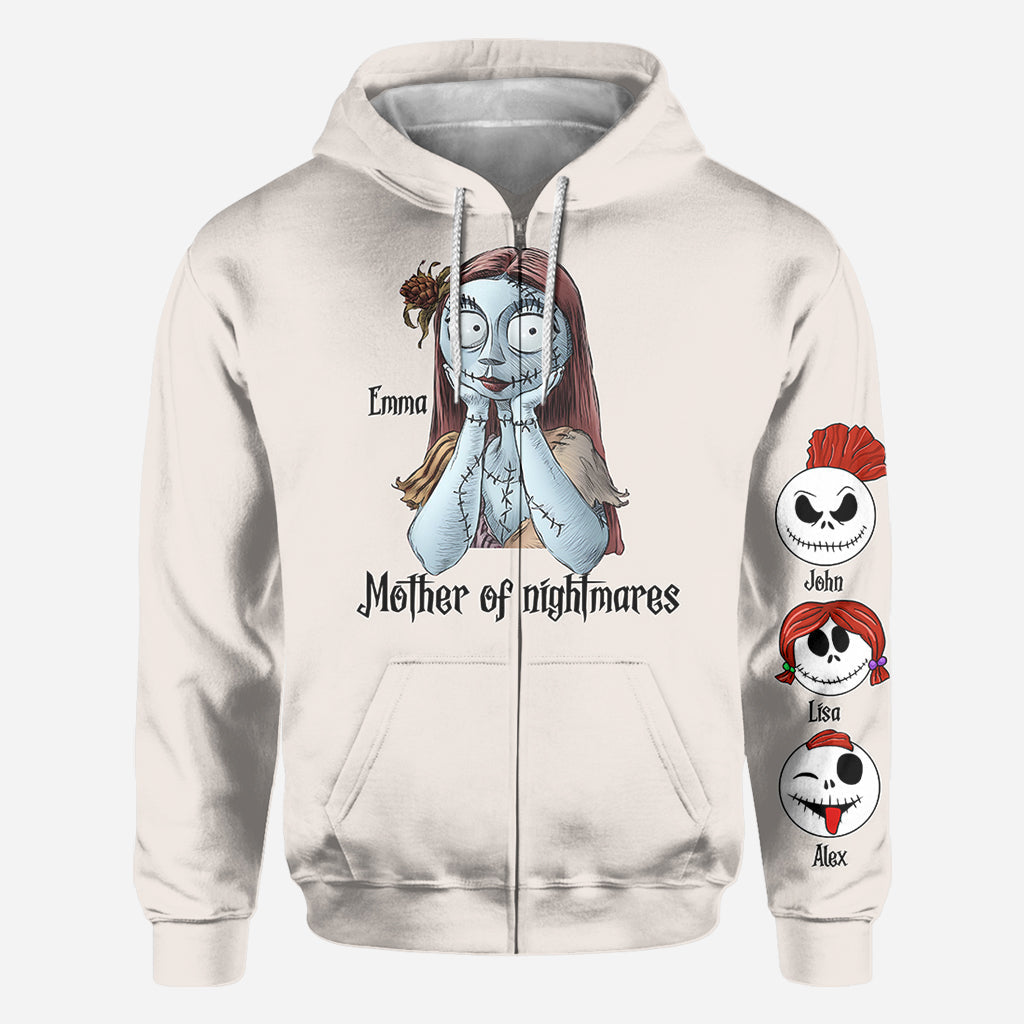 Personalized Nightmare-Themed All Over Shirt for Mom | Unique Gift All Over Shirt GradoCreations