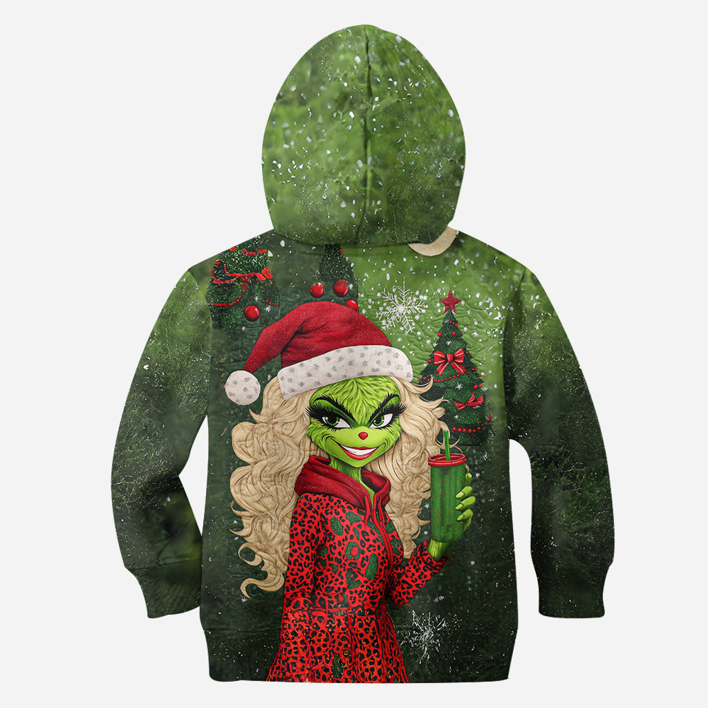 Personalized Christmas Hoodie and Leggings Set for Women Hoodie & Leggings GradoCreations