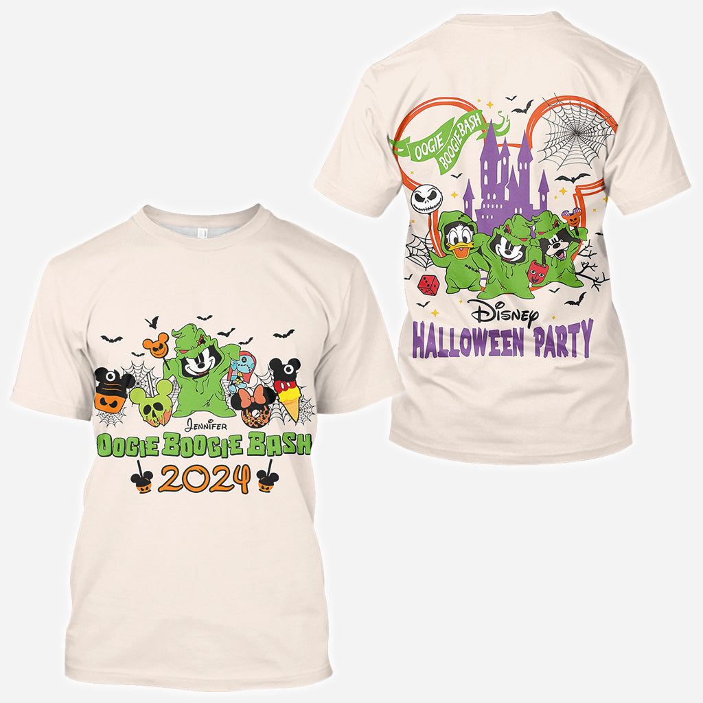 Personalized Oogie Boogie Bash All Over Shirt for Halloween Party All Over Shirt GradoCreations