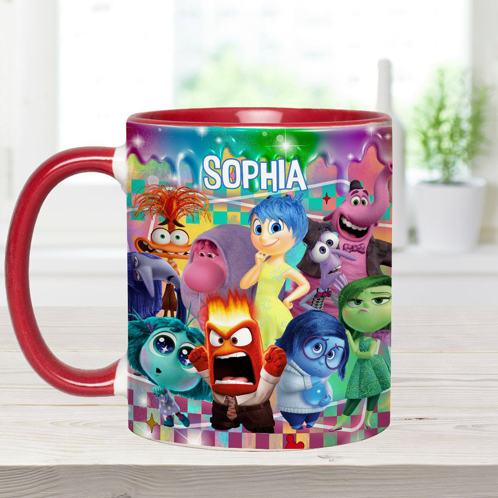 Personalized Accent Mug with Colorful Design for Any Occasion Accent Mug GradoCreations